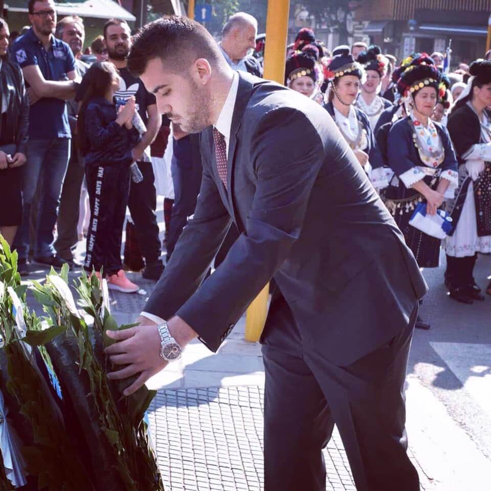 Κατάθεση στεφάνων Μακεδονικός Αγώνας14102019
